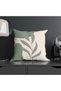 Bohemian Boho Themed Green Cream Color Digital Printed Gift Throw Pillow Cover Set of 6 Boho - 3