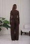 Women's Winter Wide Leg Pants High Waist Relaxed Fit - 6