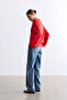 Red Long Sleeve T-Shirt - 5