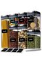 Airtight Food Storage Container Set,7 Piece BPA Free Plastic Kitchen Pantry Organizers with Easy Lock Lids and 24 Labels