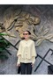 Cape-Style Buttoned Crew Neck Knitwear Cardigan Sun524 - 2