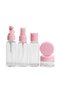 5-Piece Travel Cosmetic Refill Set – 30 ml Transparent Bottles and Care Containers - 3