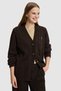 Women's Dark Brown Knitwear Cardigan 50330136-Vr084