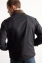 Regular Fit Contrast Polo Collar Lined Zipper Coat I0298Ax26Wn - 5