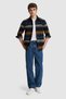 Men's Navy Blue Long Sleeve Shirt 50329658-Vr033 - 5