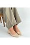 Meort Beige Patent Leather Heeled Shoes - 4