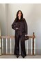Chinese Buttoned Satin Suit - 2