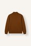 Standard Fit Regular Cut High Collar Half Zipper Basic Plain Knitwear Sweater A5184Ax26Au - 2