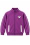 Bamboo Fabric Thin Shredded Cotton Purple Winter Girls' Sports Jacket - 3