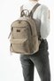 Soft Touch Premium Gummy Fabric, Women's Backpack - Mink Model: (D&L-14-19C)