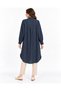Sequin Detailed Long Tunic, Length 105 cm - 6