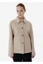 Relax Fit Pocket Detail Beige Coat
