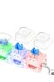 4-Key Light-Up Mechanical Keyboard Keychain – Clicky Keys Colorful Fidget Toy - 3