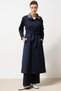 Garnili Belt Detailed Cap Dark Navy Blue 74002 - 4