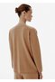 Regular Fit Brown Cashmere Long Cardigan - 5