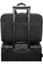 Business Laptop Bag for Laptop & Tablet, Waterproof 210D Polyester Work & Travel Bag with Dual Compartments, Front Zip Pocket, Shoulder Strap, Trolley Strap, 2-Year - 5