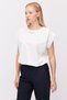 Women's Double Sleeve T-Shirt with Chain Accessories - 3
