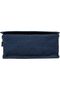 Hanging Travel Toiletry Bag, Tri-Fold Polyester Organizer with 360° Hook, Clear PVC Liquid Pocket, Mesh Compartments & Water-Resistant Exterior, Navy Blue - 7