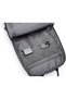 Business Laptop Backpack for 15.6-Inch Laptop, Waterproof 210D Polyester & Microfiber Leather Work Backpack with Front Zip Pockets, Organizer Storage & Luggage Tag - 5