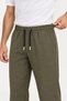 Men's Regenerated Fabric Baggy Khaki Sweatpants with Side Pockets - 4