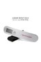 Digital Luggage Scale, 50 kg/110 lb Handheld Travel Weighing Scale with LCD Display, kg/lb Switching, Fabric Strap & Metal Hook, Silver - 2