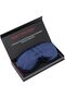 Silk Eye Mask, Smooth Light-Blocking Travel Sleep Mask with Soft Elastic Headband, Cushioned Comfort & Premium Gift Box, Dark Blue - 5