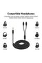 كابل صوت ملفوف بديل HD600 لسماعات Sennheiser HD650 HD660S - 2