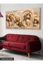 Pink Flowers in a Vase One Piece Unlit Canvas - Canvas Painting - 3