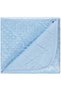 Chickpea Patterned 85X95 cm Blanket - Blue
