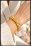Women's Natural Stone Bracelet Cylinder Model Citrine Natural Stone Bracelet - 2