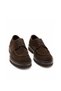 Genuine Leather Lace-Up Men's Shoes 381 Brown Suede - 2