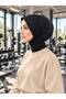 Black Athletic Hijab Sports Hijab - Suitable for Daily and Training Use with Tie-Backs - 4