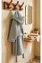 Outlet 100% Cotton Soft Bath Towel Bathrobe for Girls and Boys / Blue - 2