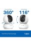 كاميرا TP-Link C250 الأمنية المنزلية الذكية مع خاصية التحريك والإمالة وتقنية الذكاء الاصطناعي واتصال واي فاي - 5