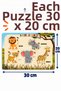 Wooden Educational Animals Puzzle – Learning about Animals Colorful Educational Wooden Puzzle Toy - 5