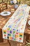 Hiphip Flowers Patterned Runner / Tablecloth / Placemat - 3