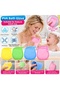 Baby and Adult Soft Bath Scrubber Pva Glove Washcloth Body Cleaning Exfoliating Scrubber Mixed Color 1 Piece