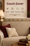 Multi-Purpose Velvet Sofa Cover with Non-Slip Sponge 165X215 cm Modern Bohemian Sofa Bed Shawl Picnic Tablecloth - 6