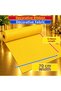 Vip 15 Meters Yellow Tela Fabric Yellow Fiber Fabric Yellow Avm Christmas Holiday Decoration Fabric 70 cm Width - 3