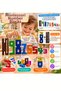 Montessori Colorful Wooden Number Blocks - 3