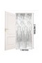 2 Pieces of Silver Metallic Fringed Backdrop Curtains – Metallic Decorative Curtain, Party and Event Backdrop, Silver Curtain - 5