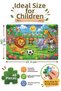 48 Pieces Cheerful Football Players Themed Puzzle Children's Educational Puzzle Game 27.5X19.5 cm - 6
