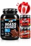 Mass Gainer 2000 Gr / Bcaa 300 Gr / Arginine 300 Gr / Gift Shaker