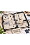 7-Piece Luggage Organizer Bag Set – Travel Suitcase Organizer, Zippered Mesh Clothing, Shoe, and Makeup Bag