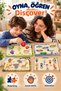 Wooden Educational 4-Piece Puzzle Set – Animals, Vehicles, Professions and Fruits 4-Piece Take Apart Puzzle - 4