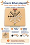 Wooden Bihar Game – a Tabletop Game for Children and Adults That Tests Mind Intelligence, Logic, and Strategy - 6