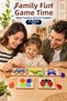 Wooden Educational 3D Puzzle Set of 5 – 5-Piece Educational Wooden Puzzle Toy - 3
