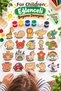 24-Piece Wooden Painting Figures Sea Animals Princess and City Set with Acrylic Paints and Brush Gift Set - 5