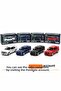 Bmw E30 M3 1:24 Metal Model Toy Car 22 cm Openable Door Hood Trunk Navy Blue - 4