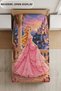 Golden Haired Princess Patterned Single Girl's Duvet Cover Set - with Sheets - 3